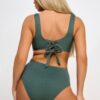 Olivia Bikini Set – Scalloped Edge V-Neck