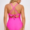 Marilyn Swimsuit – Wrap Sweetheart with Cut-Out Waist