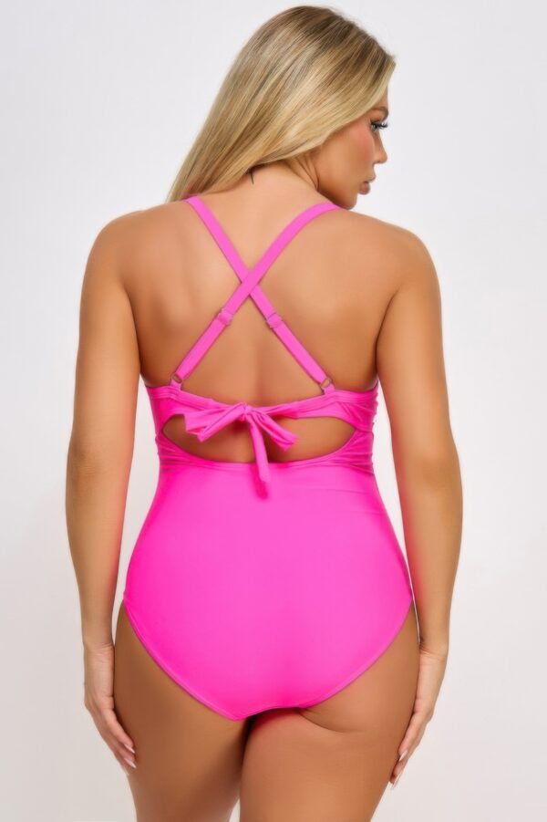 Marilyn Swimsuit – Wrap Sweetheart with Cut-Out Waist