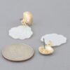 Twin Seashell Drop Earrings – Delicate Coastal Drops