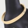 Aztec Maze Engraved Gold-Finish Bracelet (2.2″ x 2.4″)