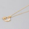 Night Sky Pendant Necklace – Gold-Tone Celestial Charm
