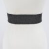 Gold-Buckle Stretch Belt – 70% PVC Elastic Waist Belt
