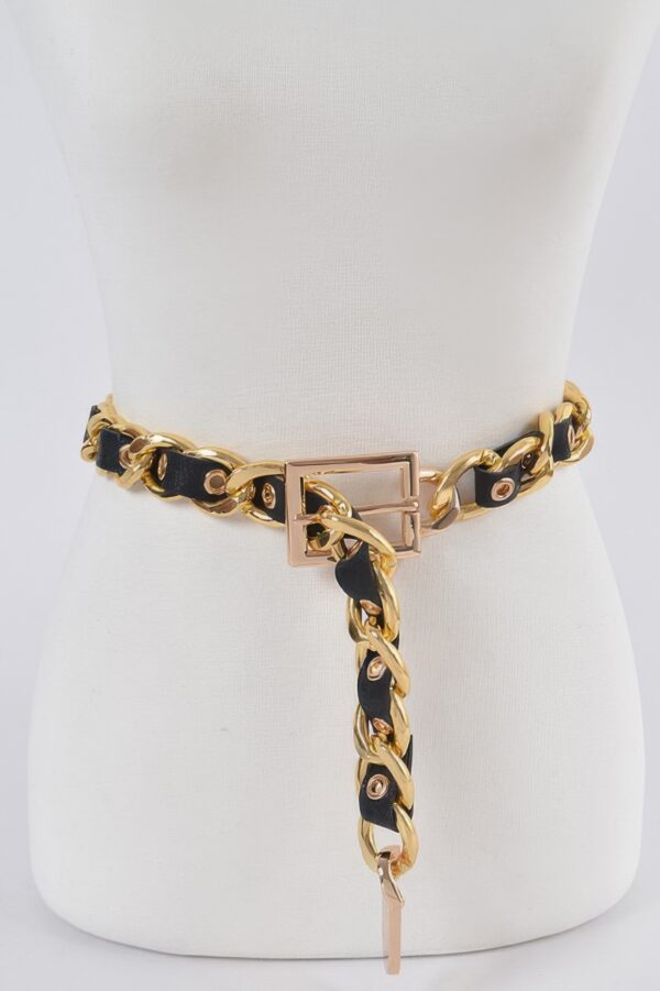 Chain Link Fashion Belt – Polished Clasp