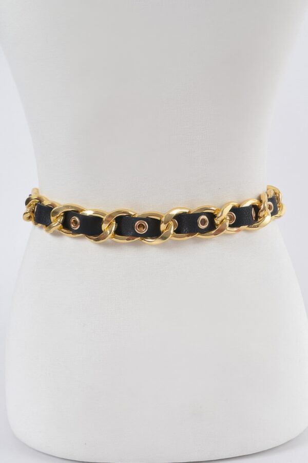 Chain Link Fashion Belt – Polished Clasp