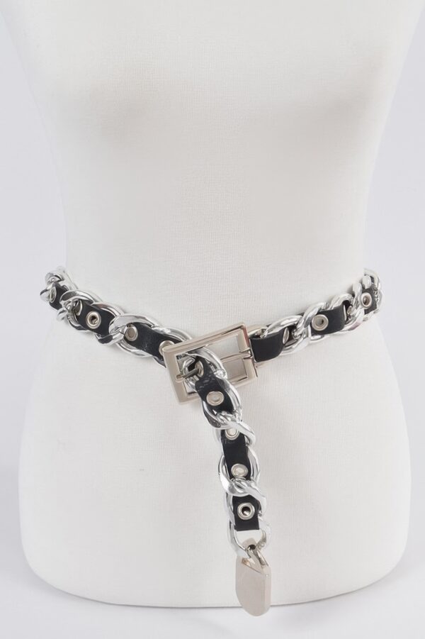 Chain Link Fashion Belt – Polished Clasp