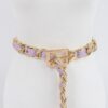 Chain Link Fashion Belt – Polished Clasp