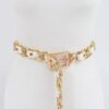 Chain Link Fashion Belt – Polished Clasp