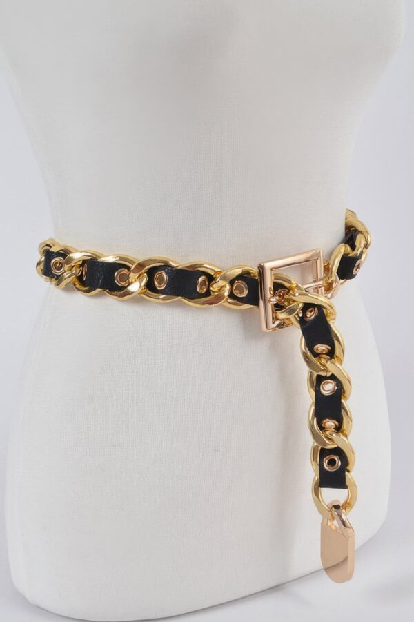 Chain Link Fashion Belt – Polished Clasp