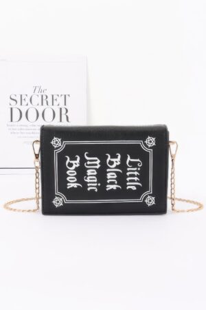 Magic Book Clutch – Book-Shaped Hardcase with Chain