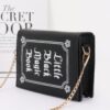 Magic Book Clutch – Book-Shaped Hardcase with Chain