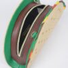 Taco-Shape Studded Clutch with Top Handle