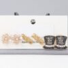 2025 New Year Earrings Set – Four Festive Designs