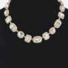 Mixed-Shape Stone Necklace – Multicolor