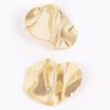 Gold-Plated Wave Earrings – Dual-Tone Gold & Silver