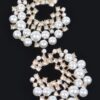 Rhinestone & Pearl Stud Earrings – 2-Pair Set