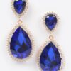 Rhinestone Dangle Earrings – Lightweight Sparkle
