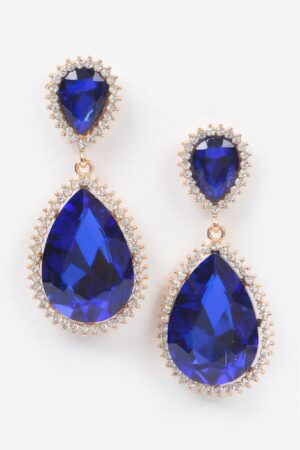 Rhinestone Dangle Earrings – Lightweight Sparkle