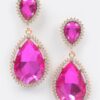 Rhinestone Dangle Earrings – Lightweight Sparkle