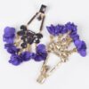 Blossom Bling Rhinestone Drop Earrings – Floral