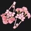 Blossom Bling Rhinestone Drop Earrings – Floral