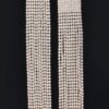 Rhinestone Curtain Drop Earrings – Cascading Sparkle