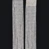 Rhinestone Curtain Drop Earrings – Cascading Sparkle