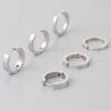 Triple Hoop Earrings – Layered Gold-Tone Hoops