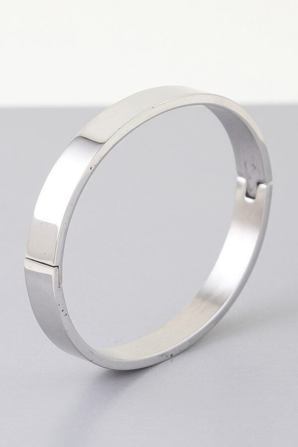Modern Matte Open Cuff Bracelet – Minimal Wrist Cuff