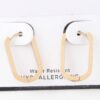 Delicate Link-Chain Oval Earrings – Lightweight & Gift-Ready
