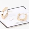 Delicate Link-Chain Oval Earrings – Lightweight & Gift-Ready