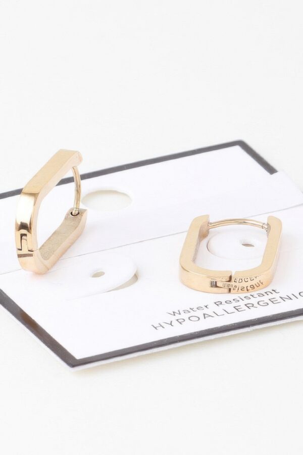 Delicate Link-Chain Oval Earrings – Lightweight & Gift-Ready