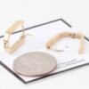 Delicate Link-Chain Oval Earrings – Lightweight & Gift-Ready