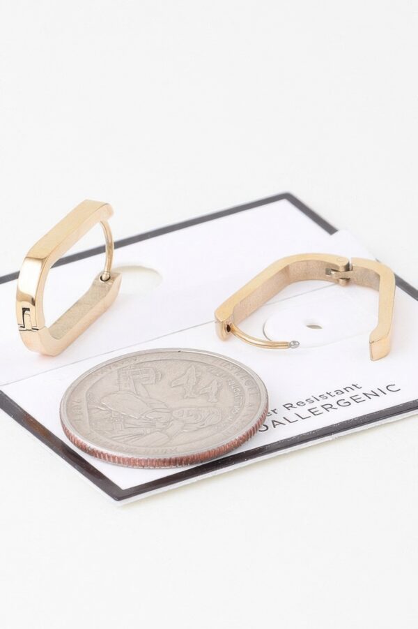 Delicate Link-Chain Oval Earrings – Lightweight & Gift-Ready