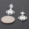 Quadra Rhinestone Clover Drop Earrings – Gold-Tone