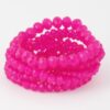 Multi-Crystal Beaded Stretch Bracelet
