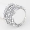 Multi-Crystal Beaded Stretch Bracelet