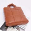 Quilted Padded Faux Leather Tote – Structured Chic