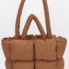Quilted Nylon Padded Tote Bag – Lightweight Everyday Tote