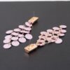 Modern Diamond Sequin Drop Earrings