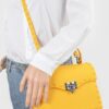 Monotone Studded Clutch – Structured Polyurethane