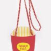 French Fries Clutch – Whimsical Fry Print Accessory