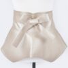 Faux Leather Waist Belt with Oversized Bow