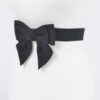 Ribbon Buckle Stretch Belt – Bow-Front Accent