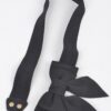 Ribbon Buckle Stretch Belt – Bow-Front Accent