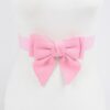 Ribbon Buckle Stretch Belt – Bow-Front Accent