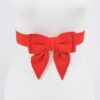 Ribbon Buckle Stretch Belt – Bow-Front Accent