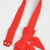 Ribbon Buckle Stretch Belt – Bow-Front Accent