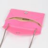 Faux Leather Envelope Clutch – Small Chain Strap