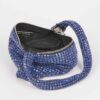 Stone Rhinestone Small Hobo Bag – Sparkle Accent
